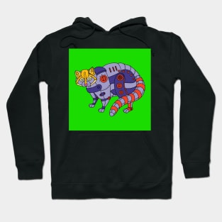 Robot Animals 09 (Style:1) Hoodie